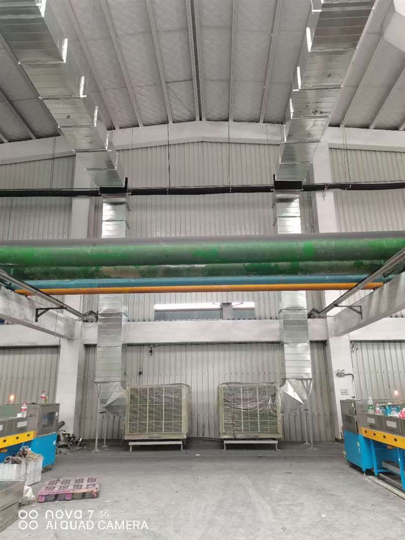 鋰電池材料車(chē)間環(huán)?？照{(diào)降溫